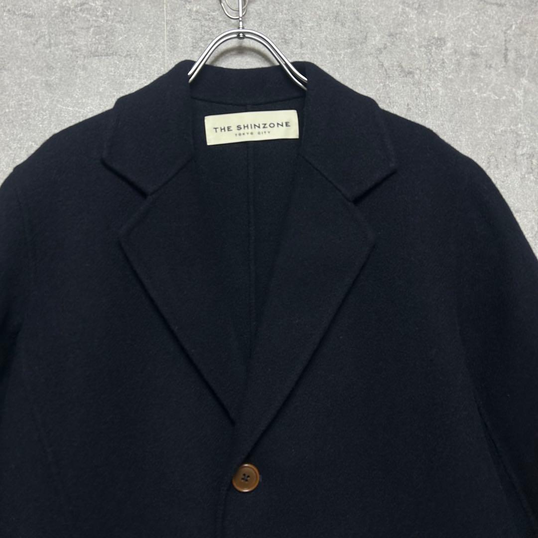 【美品】THE SHINZONE ウールコート オーバーサイズ 36