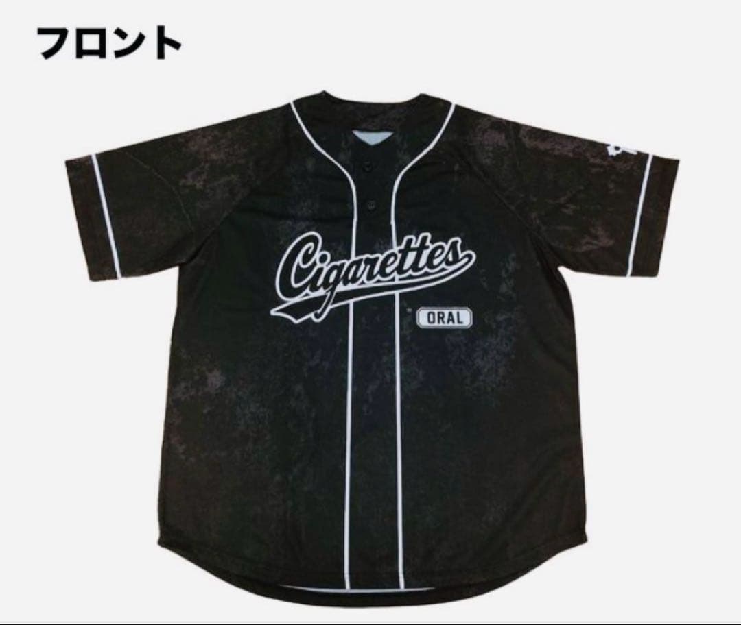 THE ORAL CIGARETTES ベースボールシャツ　XLサイズ