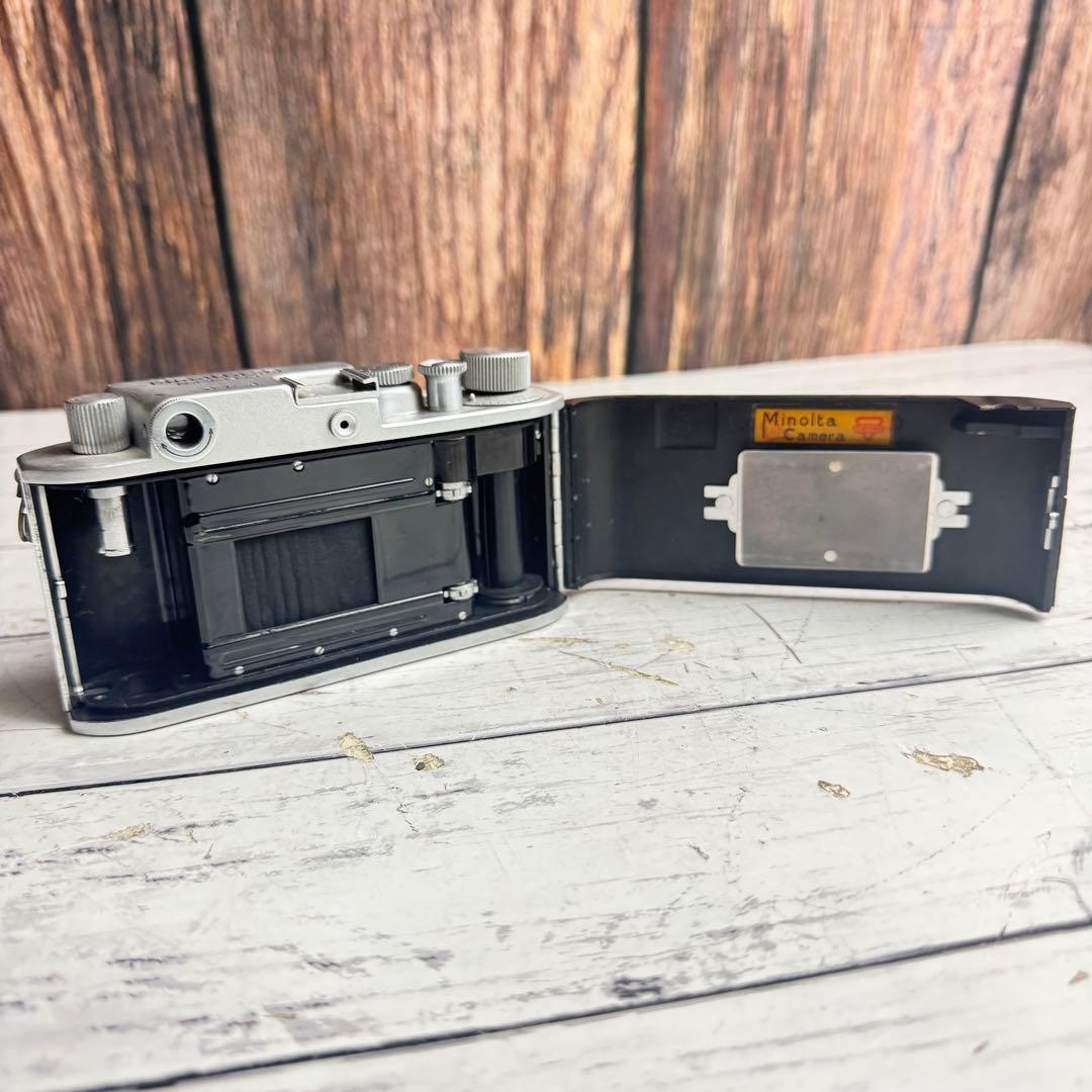 フィルムカメラ Minolta 35 Model E ROKKOR 1:2.8 f=45mm
