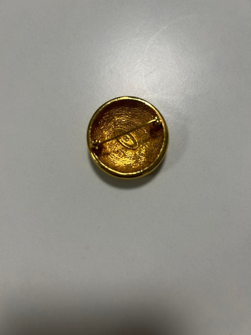 【最終値下げ】CHANEL ヴィンテージ ゴールド CCロゴ ブローチ