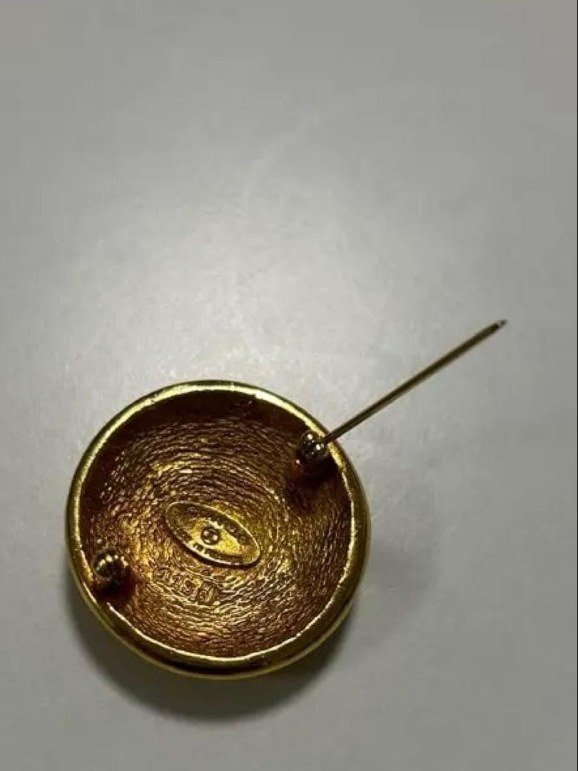 【最終値下げ】CHANEL ヴィンテージ ゴールド CCロゴ ブローチ