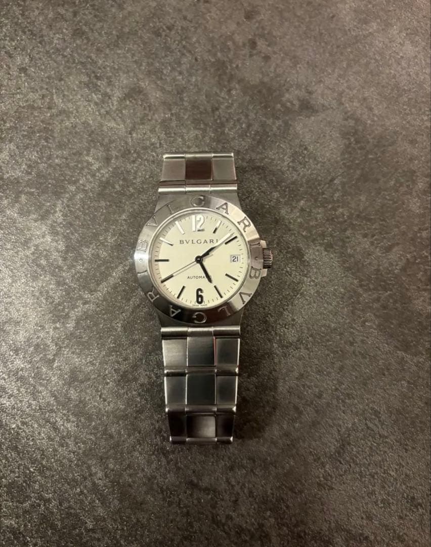 BVLGARI保証書付きブルガリディアゴノスポーツLCV35S AUTO自動巻き