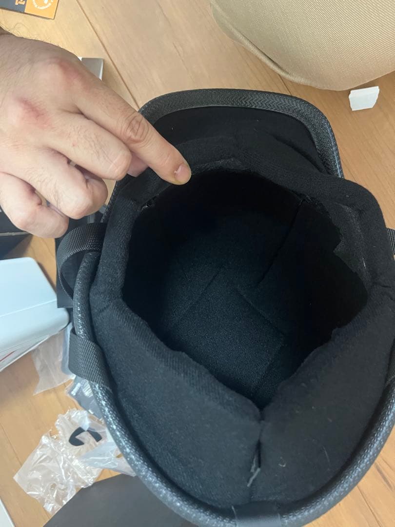 サードアイ 半帽ヘルメット オーダーペイント　【希少】イヤーパッド付