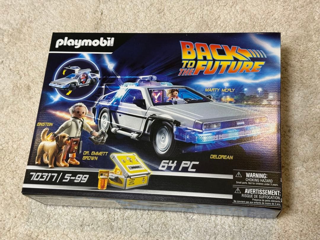 Playmobil バック・トゥ・ザ・フューチャー デロリアン 70317 新品