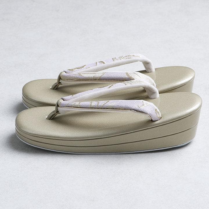 【新品】フォーマル用 帯地 草履バッグセット 24cm 03489