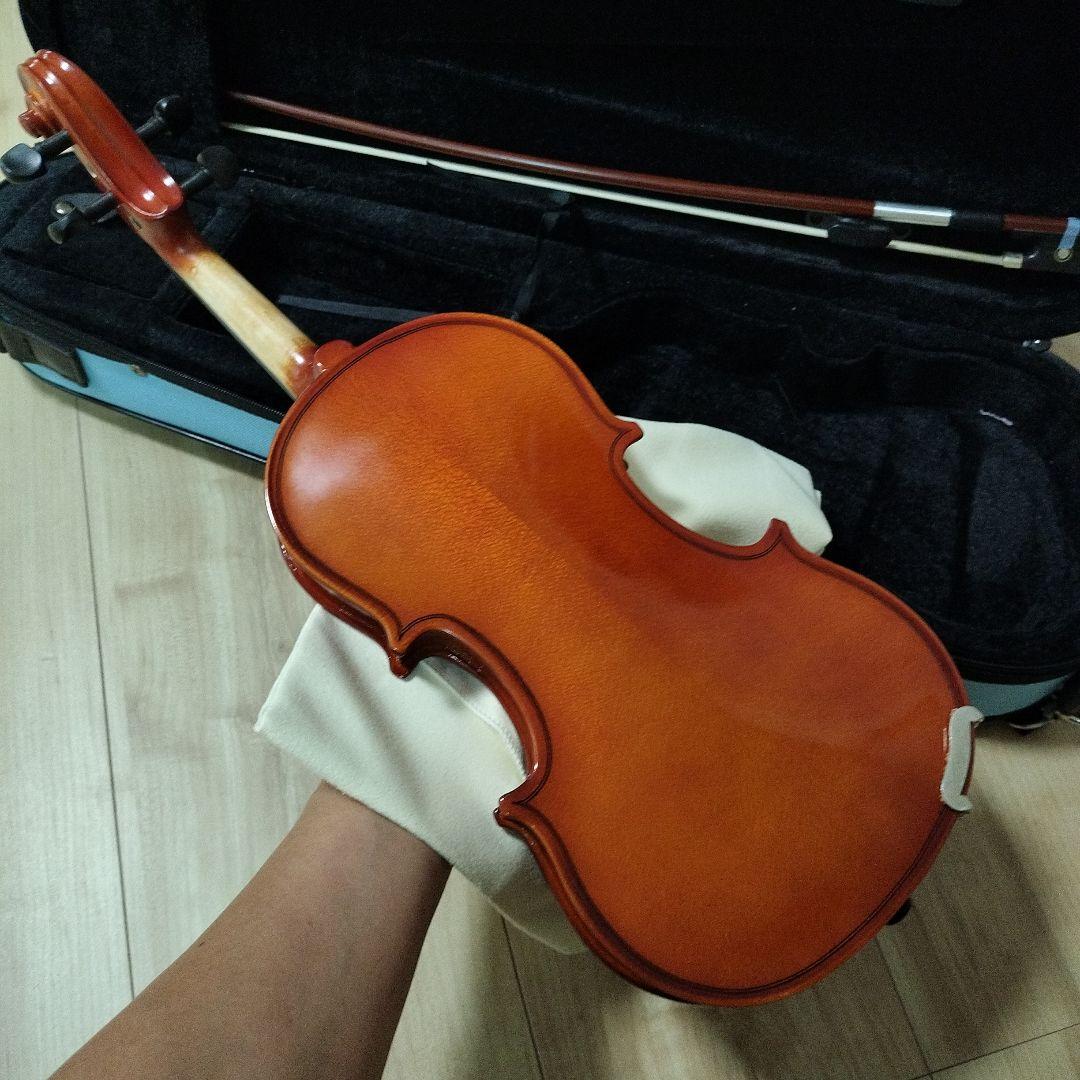 【小物付き】カルロジョルダーノ バイオリン VS-1C 1/8 みずいろケース