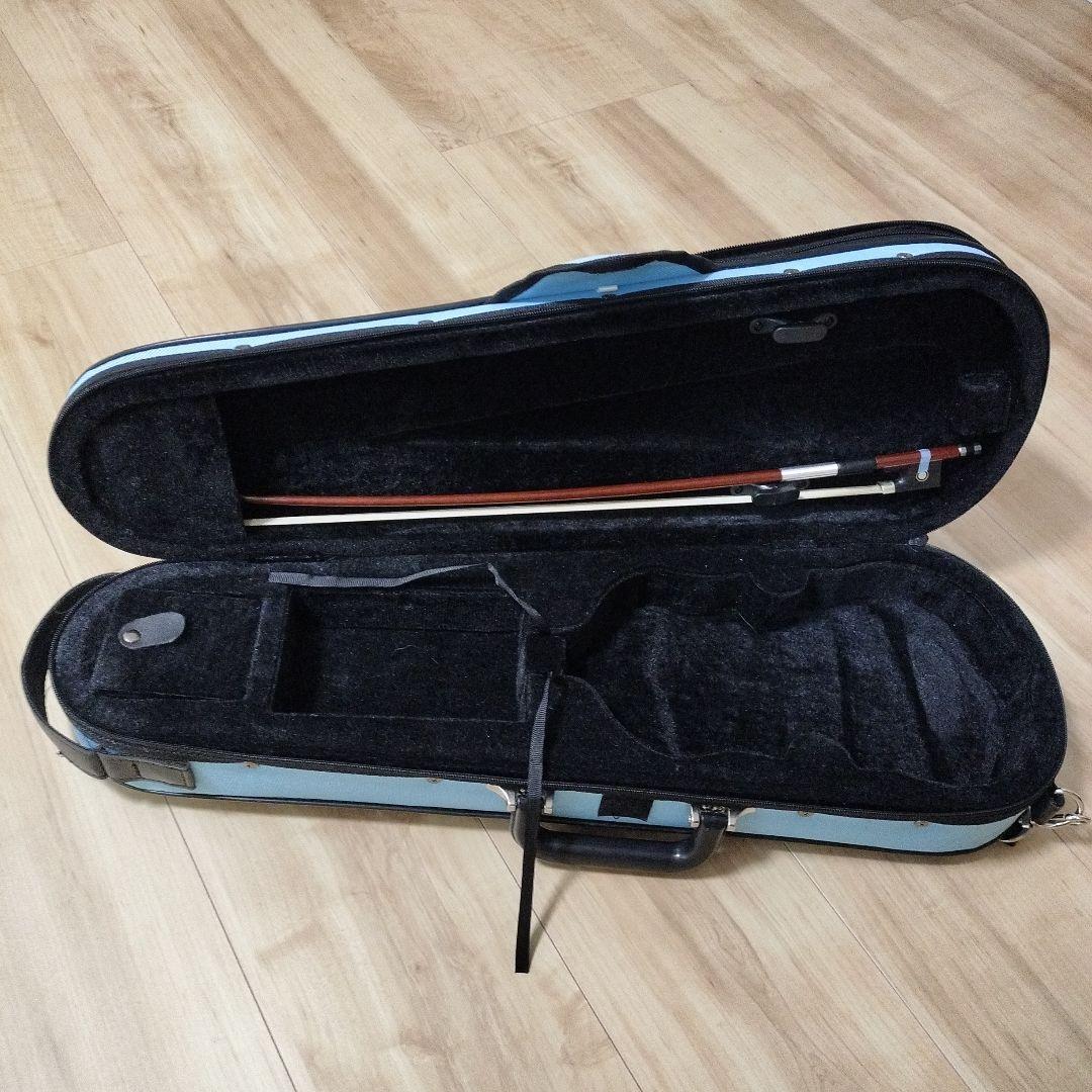 【小物付き】カルロジョルダーノ バイオリン VS-1C 1/8 みずいろケース