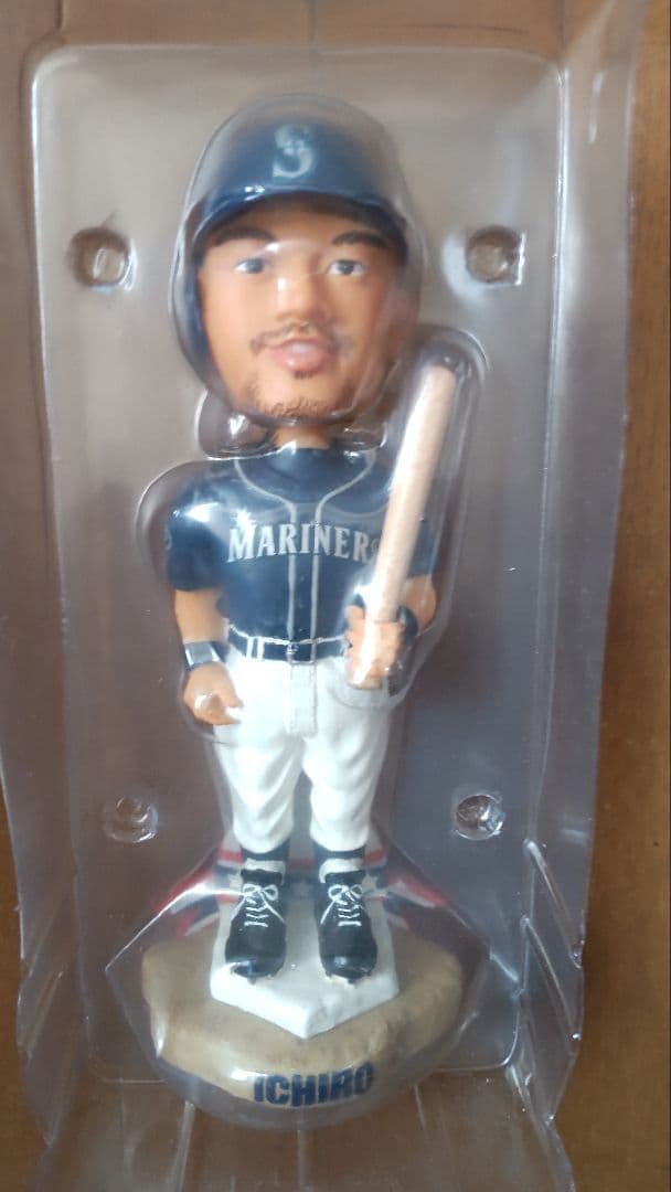 祝殿堂入り。マリナーズ イチローBobblehead 首振り人形