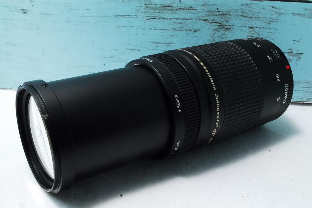 ❤️Canon用❤️75-300mm❤️超望遠❤️ズームレンズ ❤️キャノン