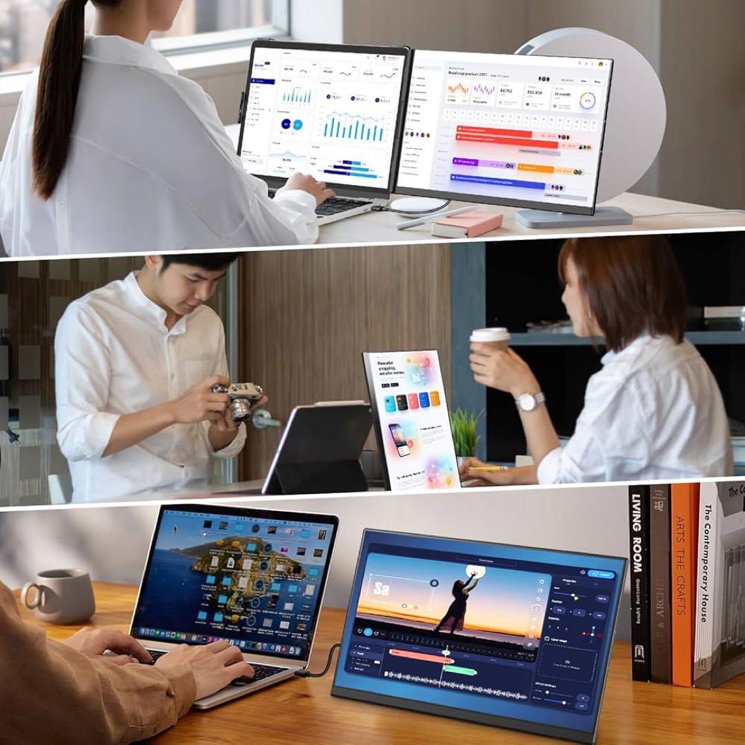 P5 デュアルモニター 15.6インチモバイル pc モニター IPS モバイル