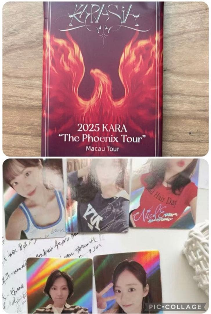 KARA KARASIA マカオライブ VIP特典トレカ+おまけ3点
