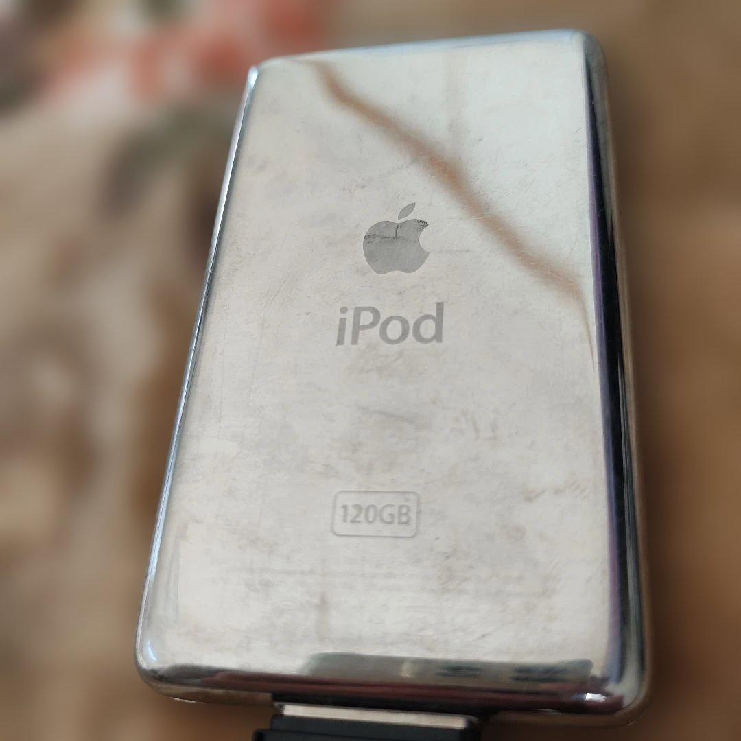 iPod classic 120GB　シルバー ジャンク