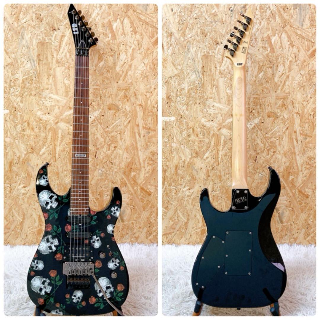 ESP LTD スカルローズ　M-200SR エレキギター