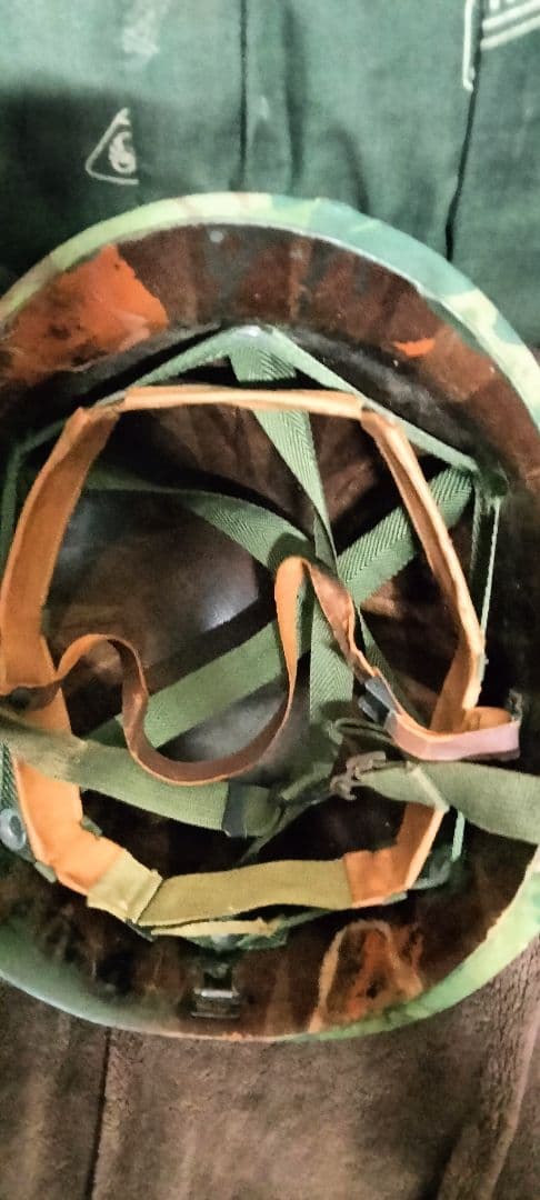 や*ん様 迷彩色 ヘルメット