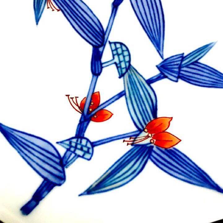 有田焼　今泉今右衛門　平皿　角皿　銘々皿　4枚セット