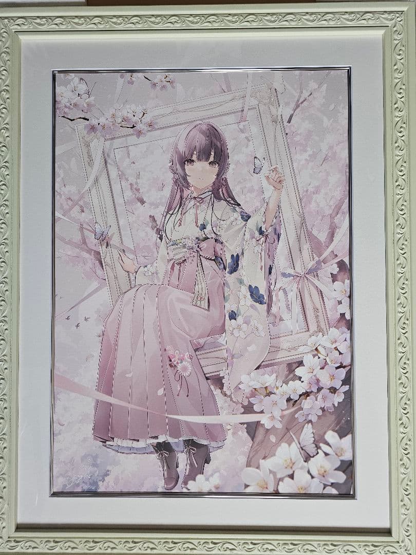 アールビバン 版画 6Uさん 想ふ