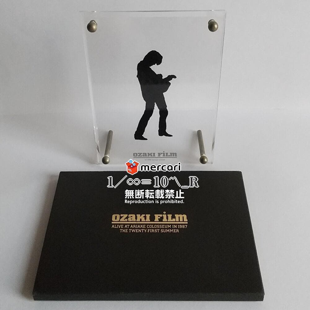 尾崎豊 OZAKI FILM アクリルフォトスタンド（専用ケース、写真3枚付き）