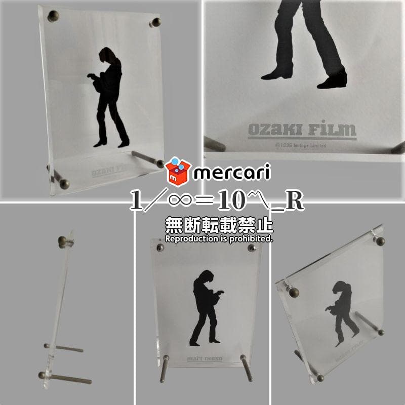 尾崎豊 OZAKI FILM アクリルフォトスタンド（専用ケース、写真3枚付き）