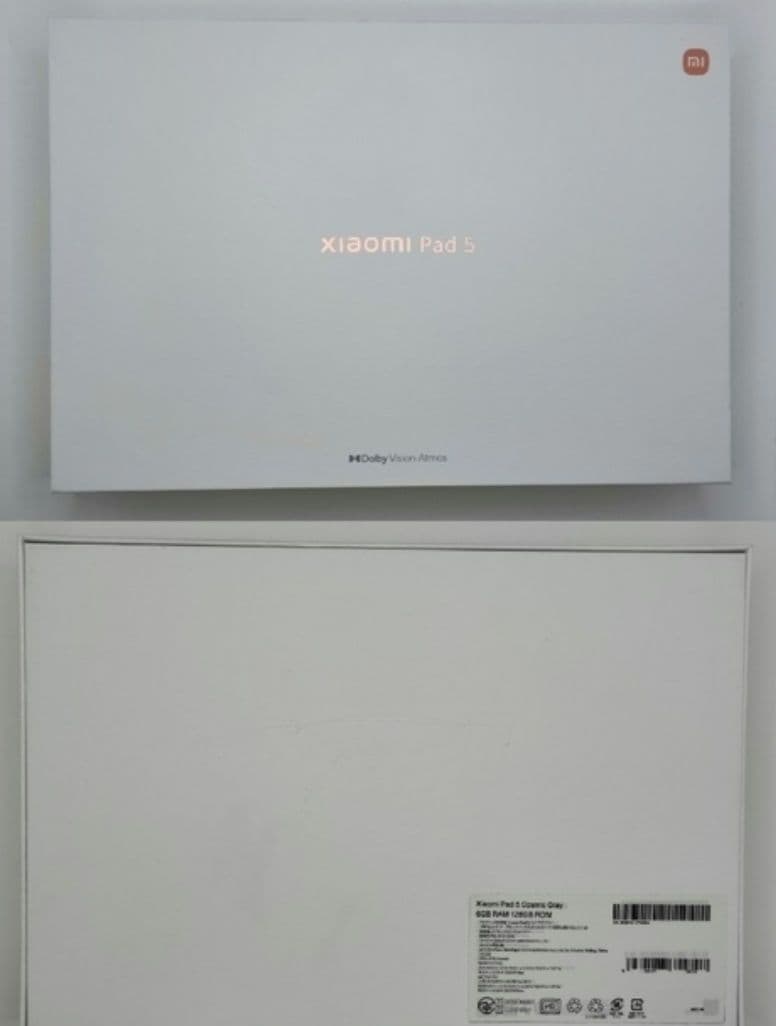 Xiaomi Pad 5 本体 6GB 128GB