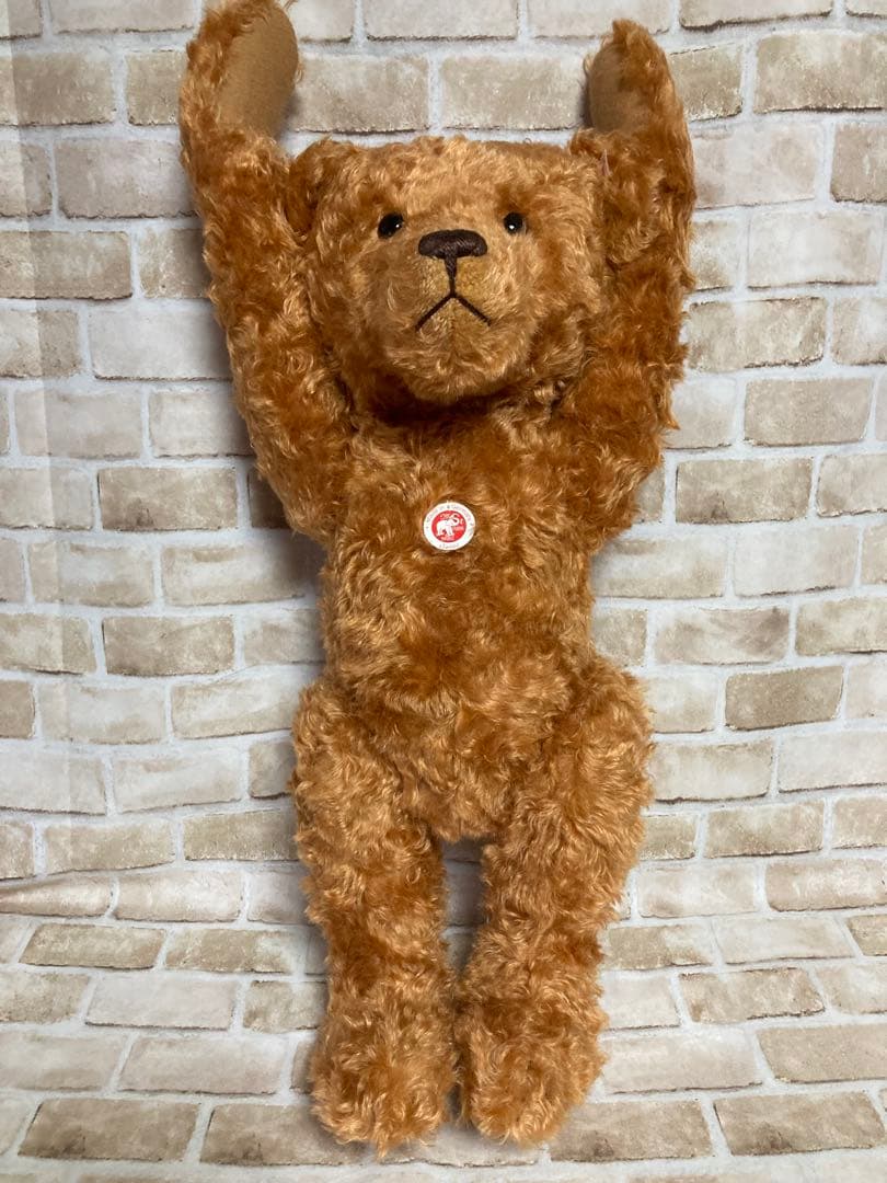 シュタイフ クラッシック テディベア レッドブラウン 身長58cm Steiff