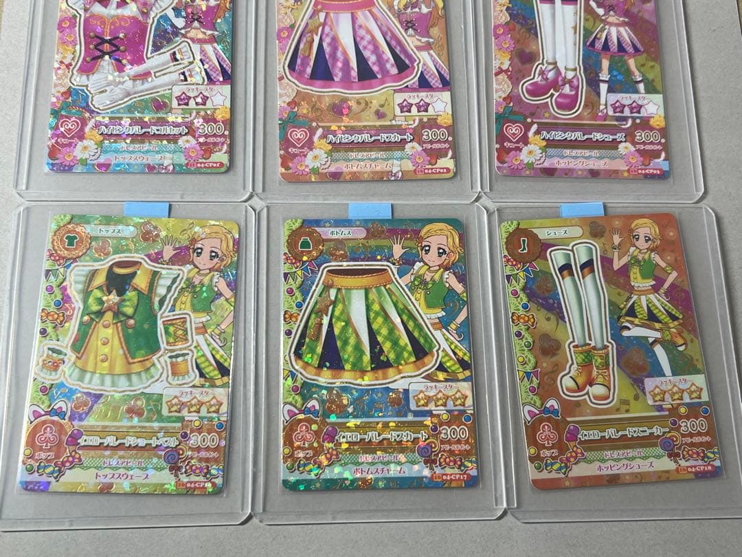 台湾版 DCDアイカツ！2016年4弾 星宮いちご 氷上スミレ 大空あかり 新条