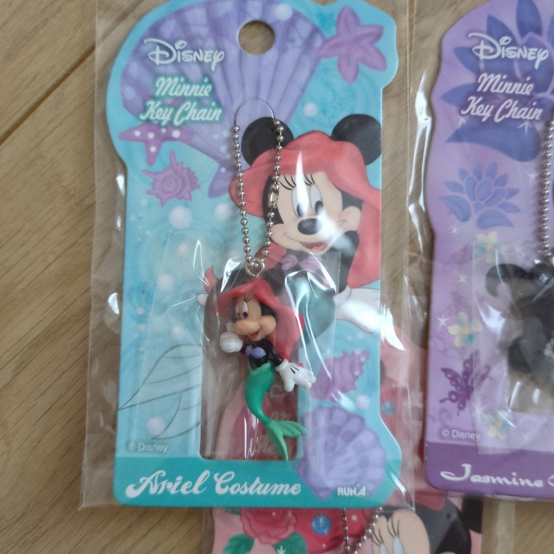 激レア！ディズニー ミニーマウス コスチュームキーチェーンセット