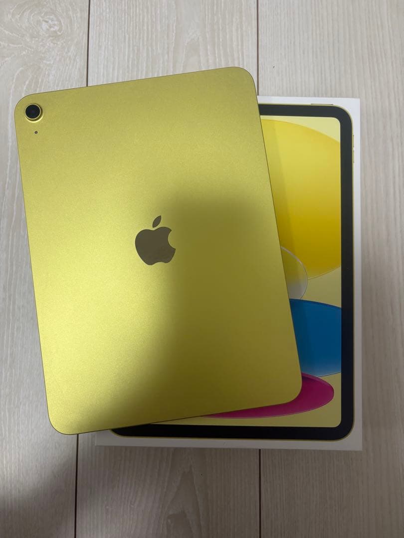 未使用に近い　iPad A16 第11世代 128GB Wi-Fi イエロー