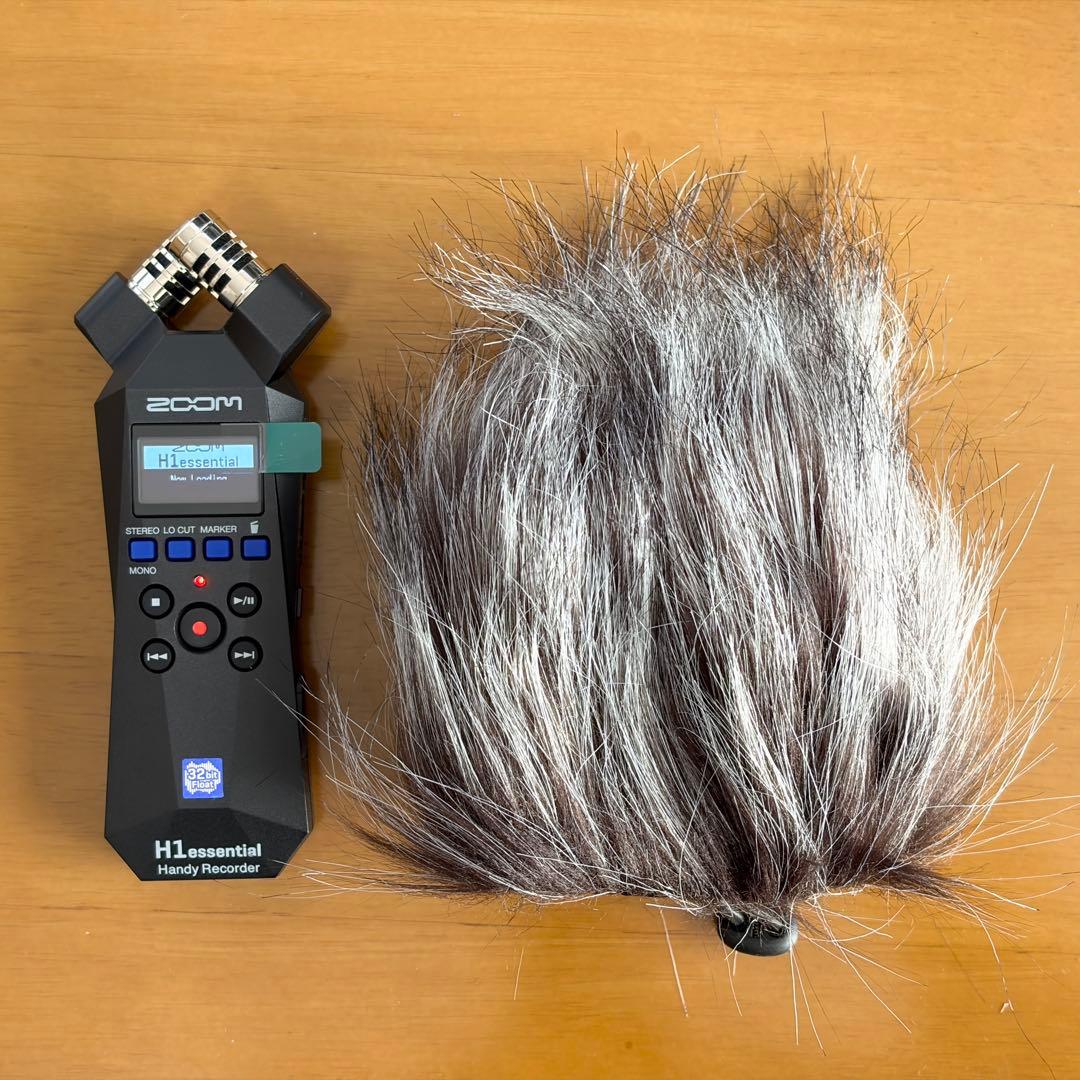 ZOOM H1essential ハンディレコーダー ウィンドスクリーン付き