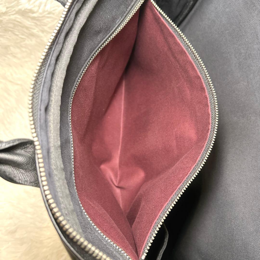 ポールスミス ビジネスバッグ ブリーフケース レザーブラック 2WAYショルダー