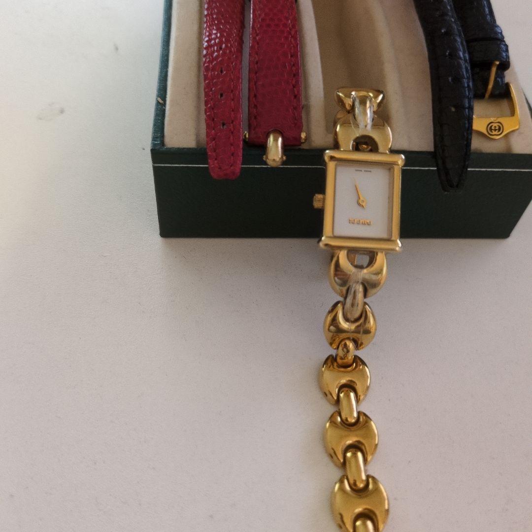 グッチ替えベルト レッド&ブラックのみ