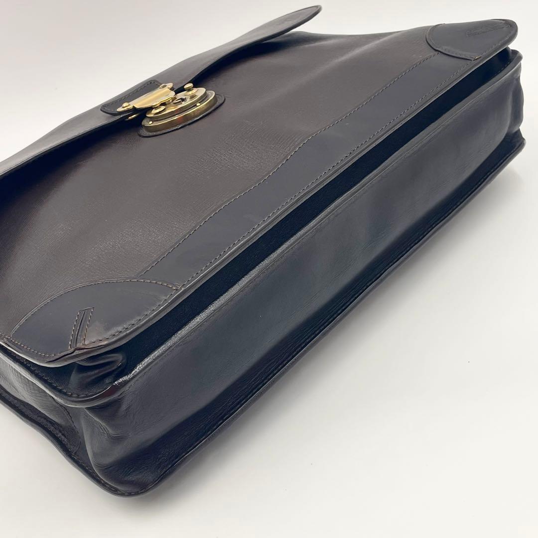 【極美品】ルイヴィトン ユタ アパシュ カフェ ブリーフケース 本革 ビジネス