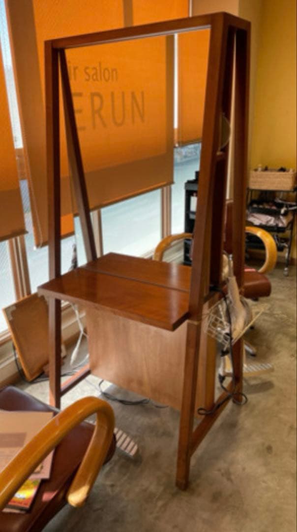 美容室　サロン　セット面　ドレッサー　両面　鏡