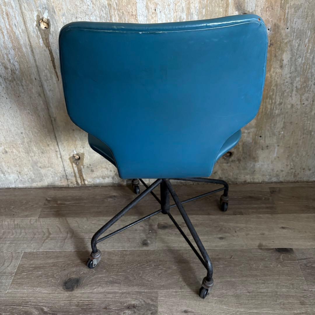 ヴィンテージ インダストリアル　キャスターチェア　ニッソー　ハイモールド
