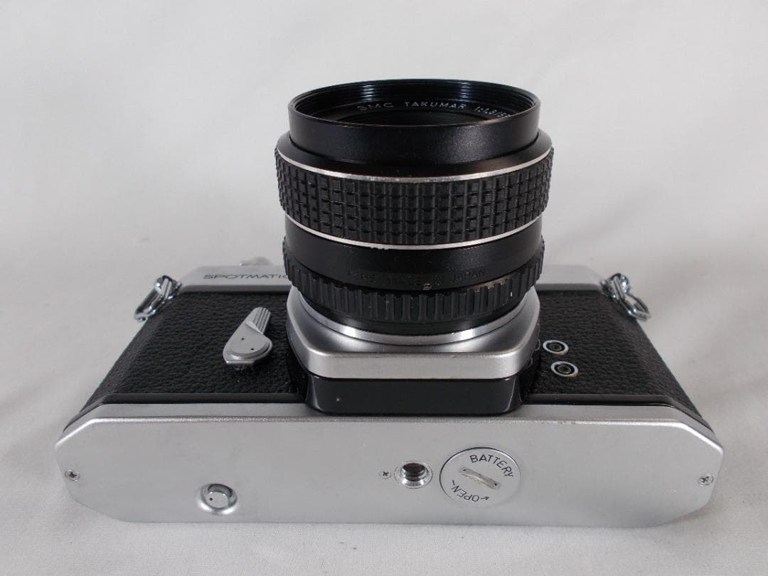 フィルムカメラ 整備済 完動品　Pentax SPF + f/1.8　L220