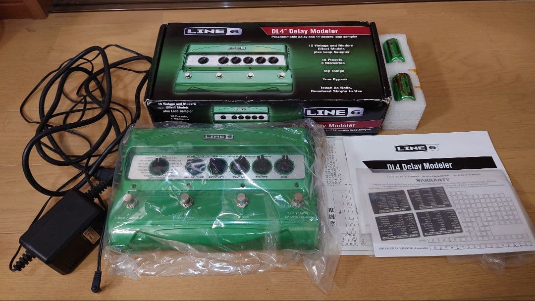 LINE6 DL4 Delay Modeler＜動作確認済み＞ACアダプター付き