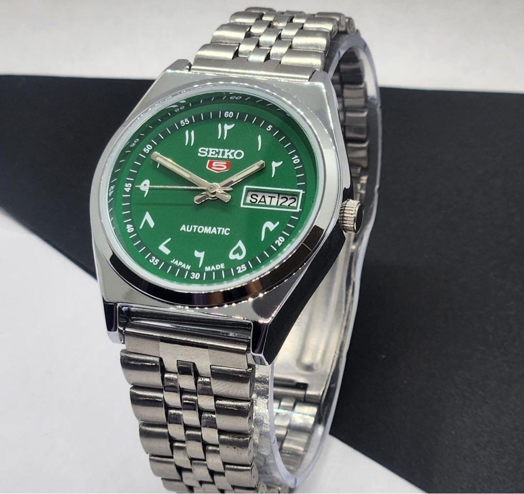 m*t様 SEIKO5 セイコー5 藤原ヒロシ　アラビック文字