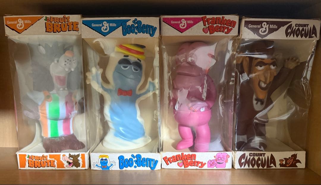 70's フランケンベリー他 箱入り4体セット アドバタイジング フィギュア