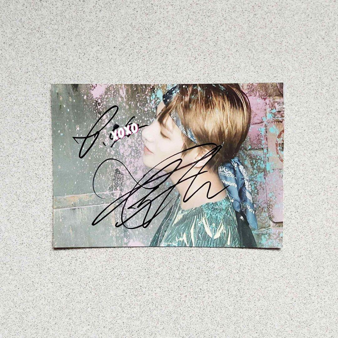 BTS ynwa 韓国サイン会 直筆サイン V テテ