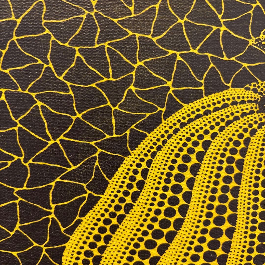 草間彌生　かぼちゃ　模写　手書油彩