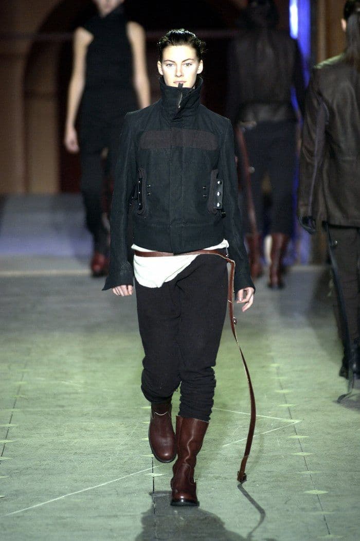 ジャケット・アウター Rick Owens 03aw leather jacket