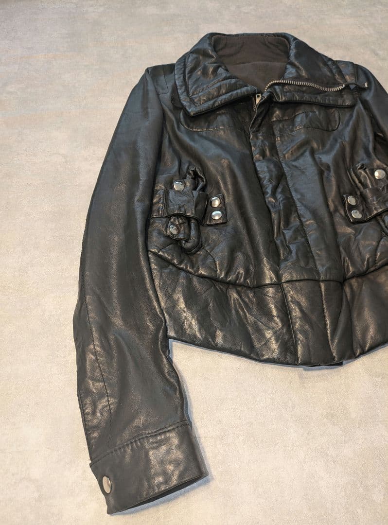 ジャケット・アウター Rick Owens 03aw leather jacket