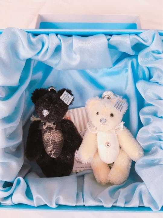 Steiff/SWAROVSKI こぐまのペアぬいぐるみ【ドイツ限定品！】