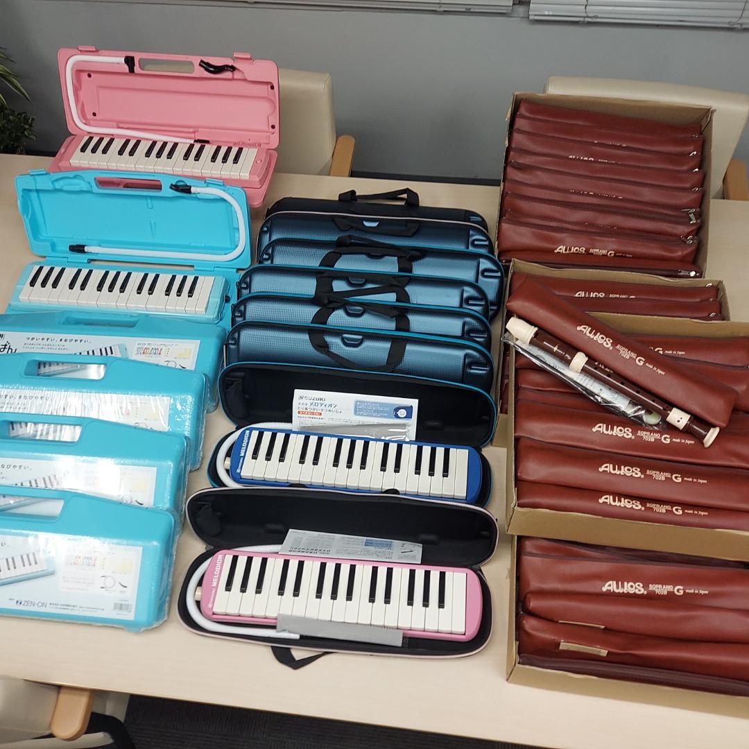 【新品】ピアニカ14台・リコーダー68本★まとめて大処分★おまけ付