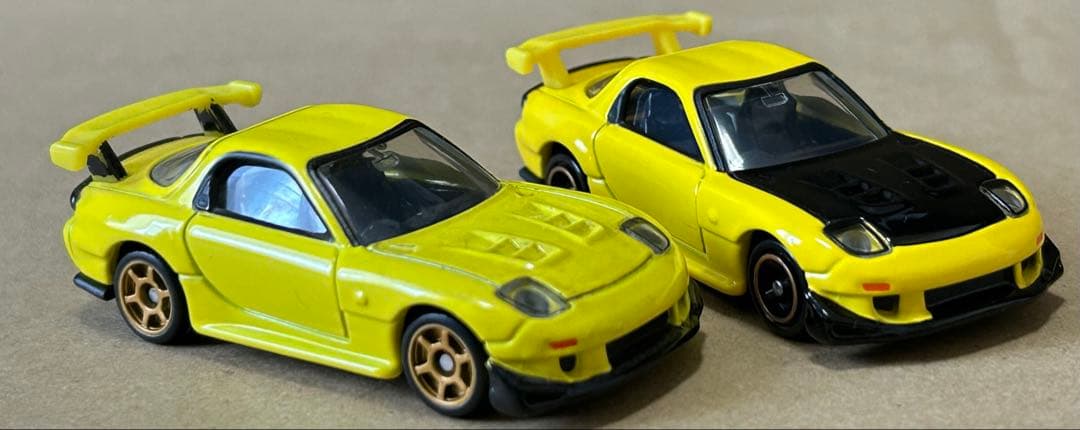 ドリームトミカ 頭文字D AE86 トレノ FD3S RX-7 5台セット