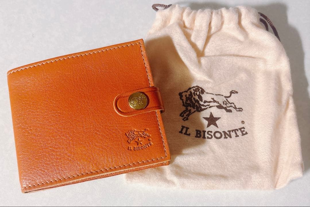 IL BISONTE ウォレット 412228 45(ヤケヌメ(キャメル))