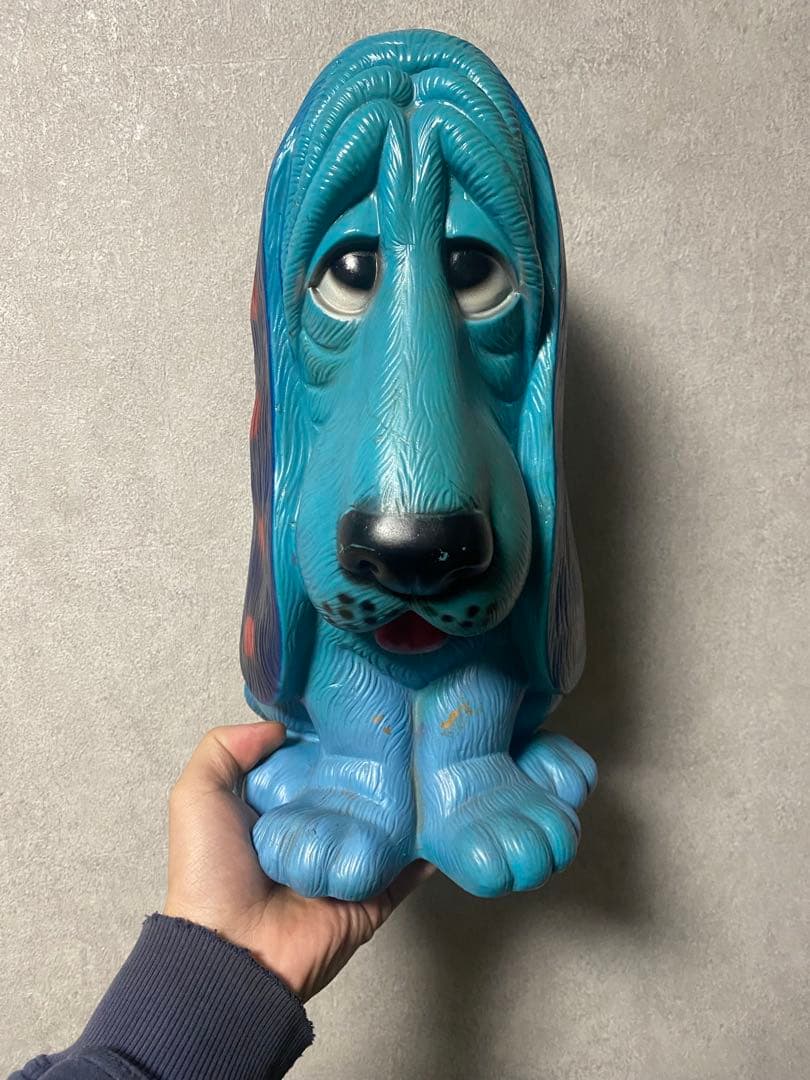 70s 70年代　貯金箱　犬