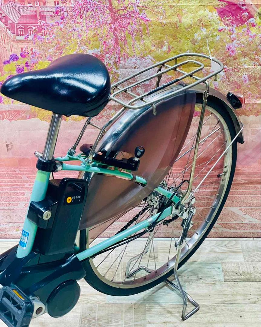 K2908 電動自転車パナソニック ママチャリ 26インチ 8Ah 送料無料