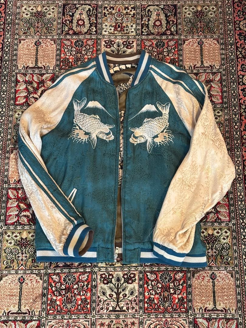 百花繚乱 スカジャン