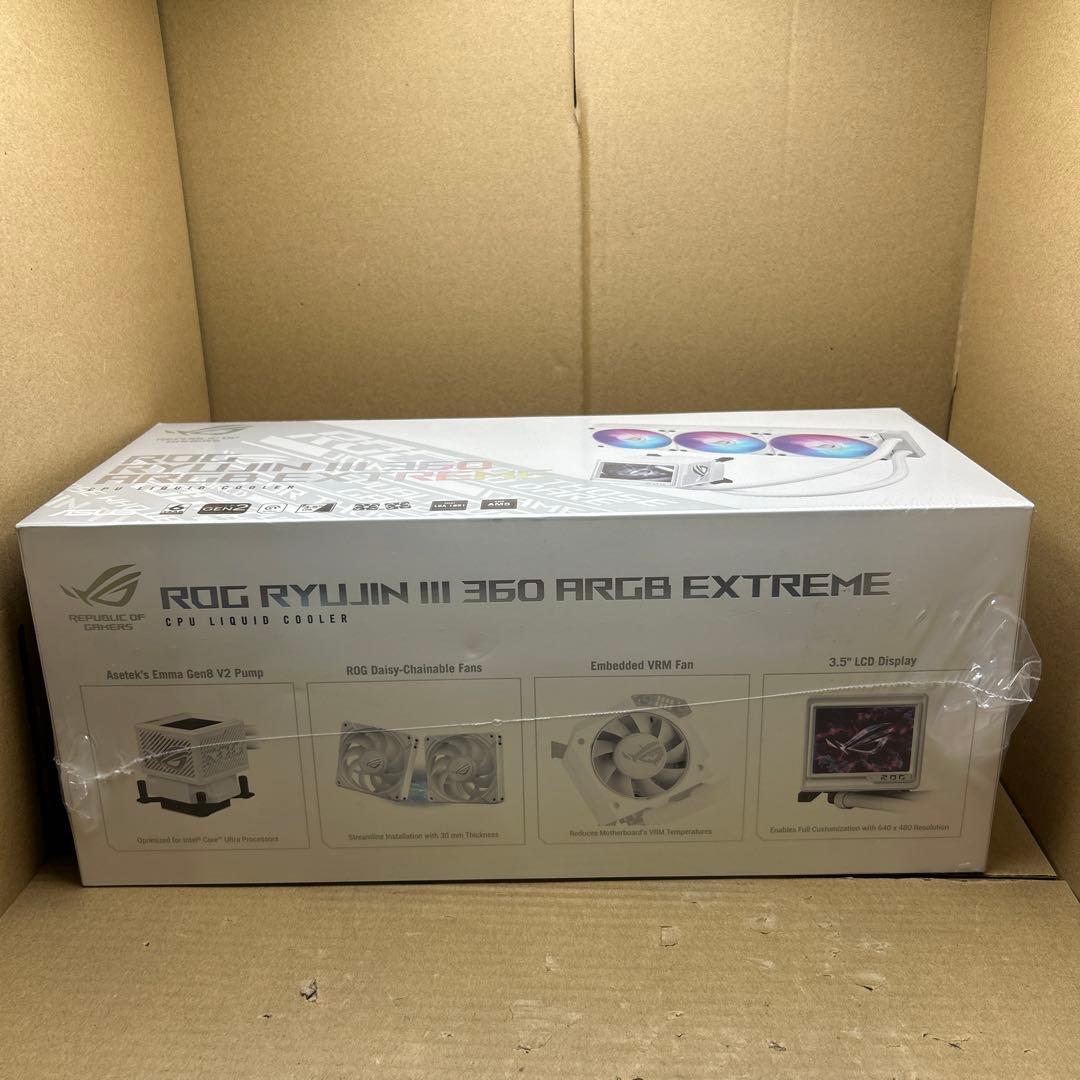 新品 ASUS CPUクーラー ROG RYUJIN III 360 ARGB