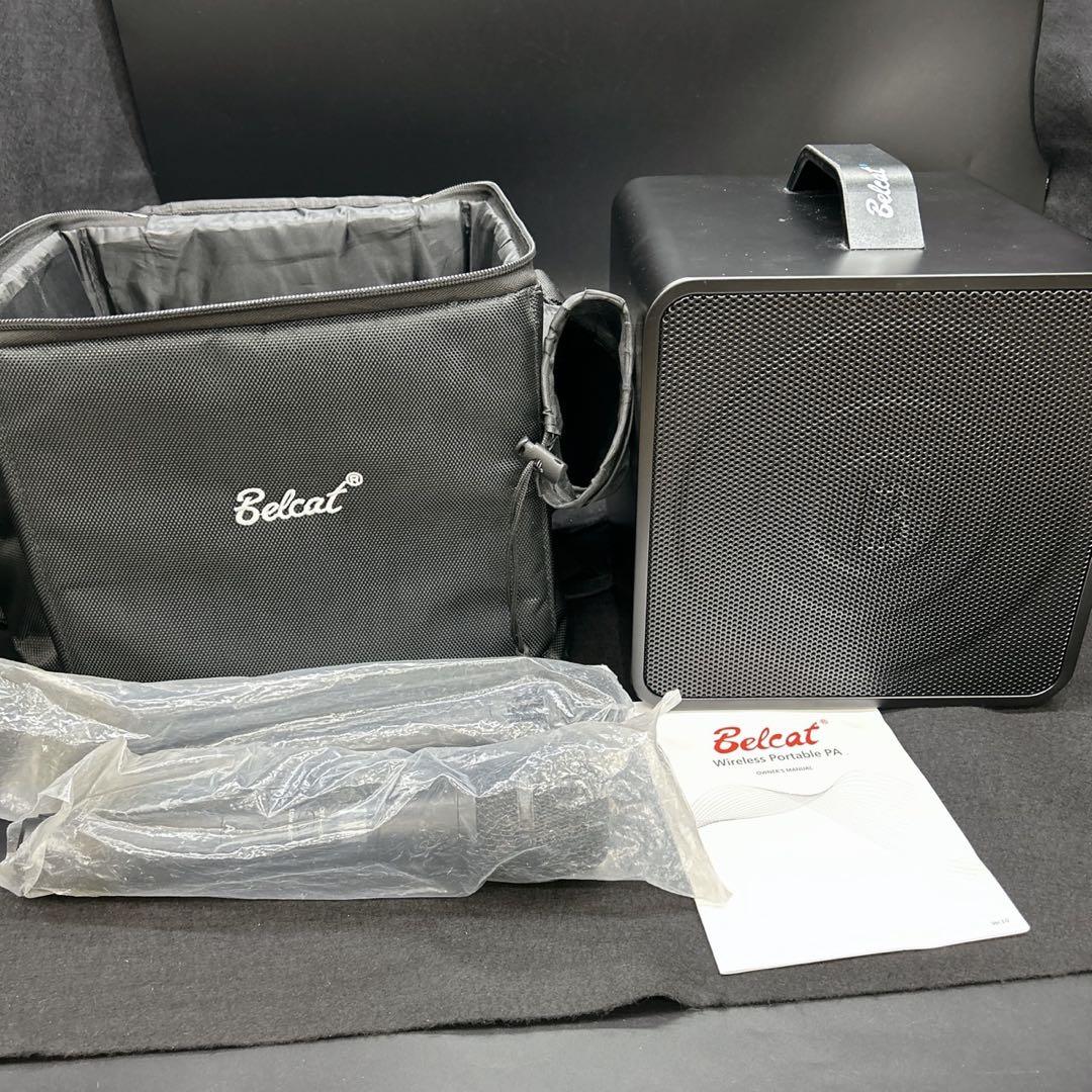 Belcat ワイヤレス ポータブル PA スピーカー BWPA-40W セット